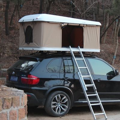 Outdoor Firberglass Hard Shell Car Roof Top Tent Model 888-1 for Camping 214X130X28cm