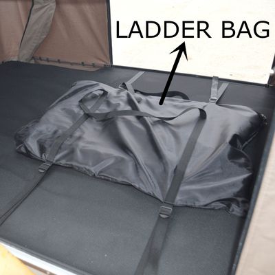 Lightweight One Bedroom Camping Car Rooftop Roof Tent with 45KG Maximum Load Capacity