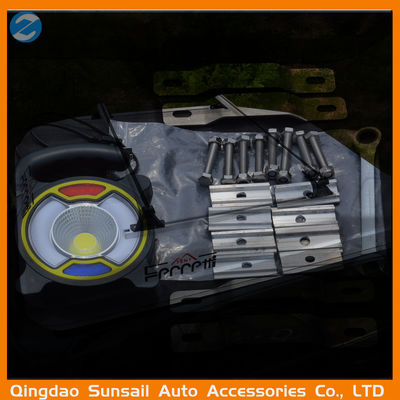 Four-season Canvas Car Roof Tent for Camping and Mountaineering