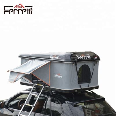 Canvas Fabric Single Layer Mechanically Operated Hard Shell Roof Tent