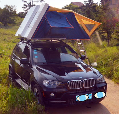 Aluminium Bottom Sunroof Fiberglass Hard Top Roof Tent with Glass Roof Net Weight 40KG
