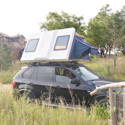 Aluminium Bottom Sunroof Fiberglass Hard Top Roof Tent with Glass Roof Net Weight 40KG