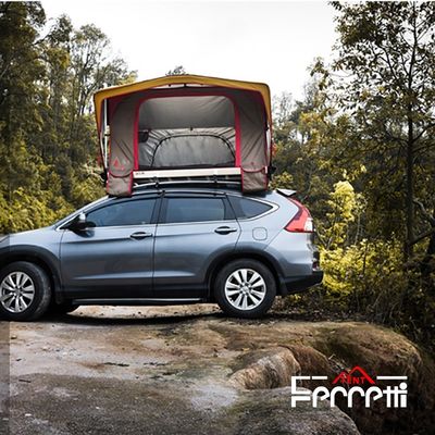 Ultra-thin and Ultra-light One Bedroom Roof Top Tent T1000 for Field Game Enthusiasts