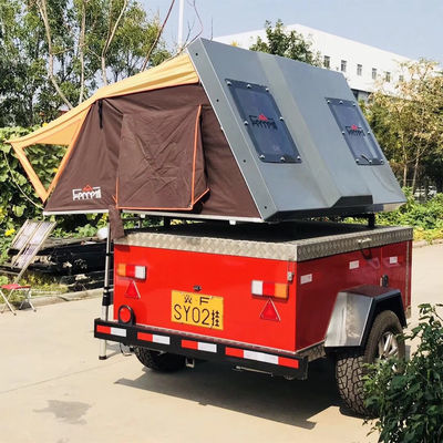 Outdoor Camping Four-season Tent 55KG Hardshell Car Roof Tent for 5 Person Applying
