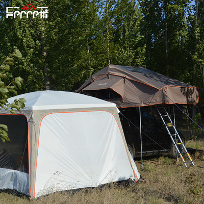 4WD Adventure Truck Roof Top Tent with One Bedroom in Field Game Style and Camouflage