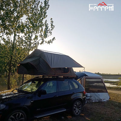 4WD Adventure Truck Roof Top Tent with One Bedroom in Field Game Style and Camouflage