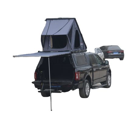 Hard Top Roof Tent with Foldable Design Ladder 2.3m Aluminum Telescopic