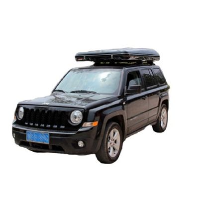Four-season Tent 2024 Second Hand Car Roof Top Tents in FRP Shell Black and Fabric Green