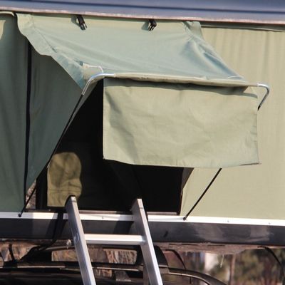 Straight Bracing Type Roof Top Tent for 3-4 Persons on India Market Jeep Wrangler Van