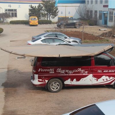 9KG Gross Weight Car Side Awning with Camping and Shower Tent Folding Size 162X19X10cm