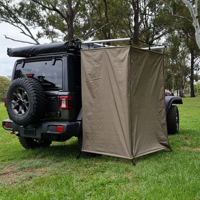 Four-Season Car Camper Shower Tent Awning Annex One Bedroom for All-Weather Camping