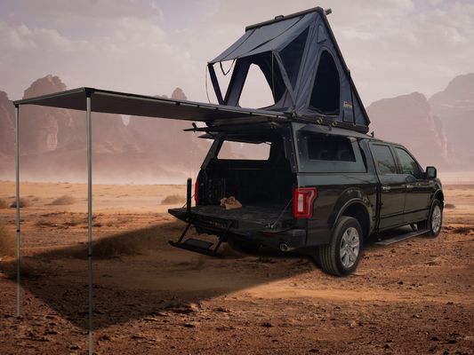 One Bedroom Aluminum Pop-Up Camper for Truck Four-Season Tent