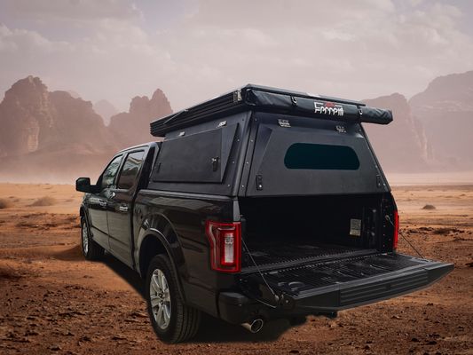 One Bedroom Aluminum Pop-Up Camper for Truck Four-Season Tent
