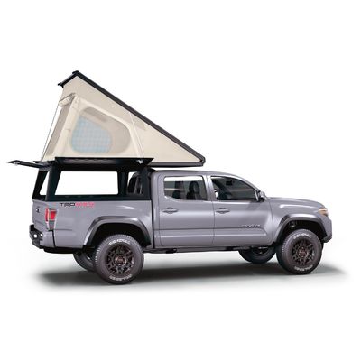 Unleash Your Inner Explorer Luxury Pop-Top Truck Camper with Mummy Sleeping Bag Style