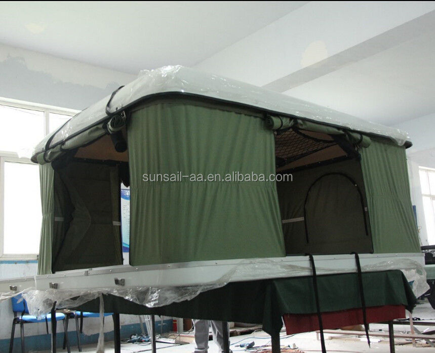 Hard Shell Car Roof Tent Unfolding Size 214*145*95cm Camping Coche Tienda De Auto Techo