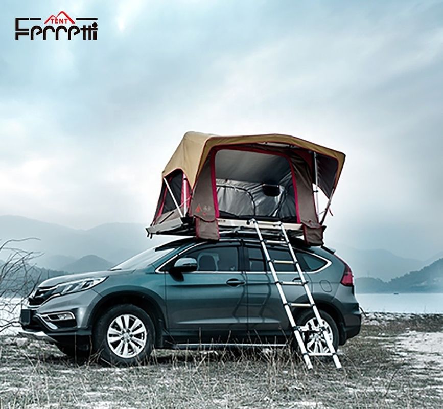 Ultra-thin and Ultra-light One Bedroom Roof Top Tent T1000 for Field Game Enthusiasts