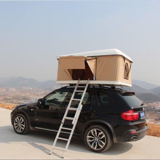 Tent Style Camouflage/Field Game Hard Shell Roof Top Tent for SUV in Japan and Korea