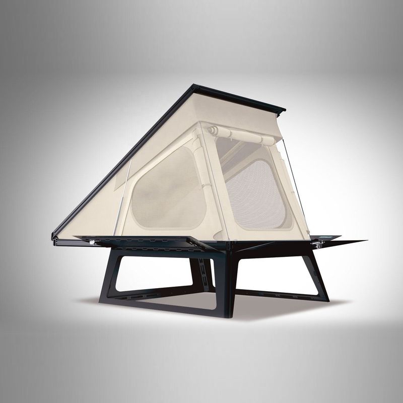 Upgrade Your Camping Gear with Ssangyong Rexton Sports KHAN Truck Canopy Pop-Top Camper